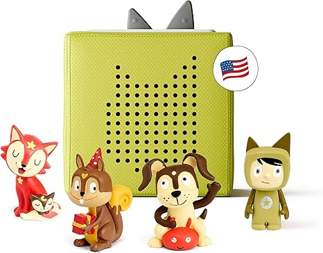 Toniebox Audio Player Starter Set with Playtime Puppy, Bedtime Songs, Celebration Songs, and Crea... | Amazon (US)