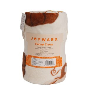 Joyward Gourds Flannel Throw Blanket, 50 x 70 in | CVS | CVS Health
