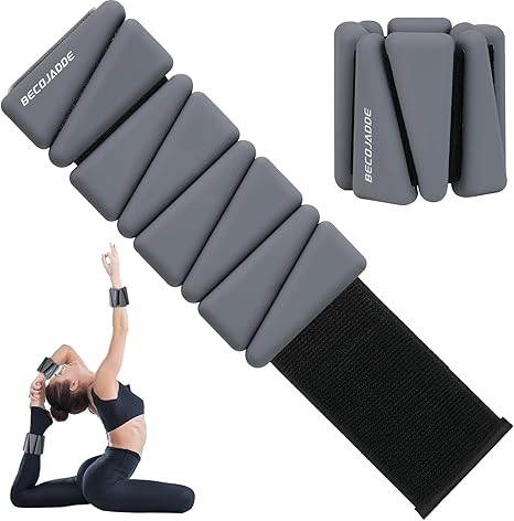 Ankle Weights Set of 2 (1 lb/2 lb/3 lb Each) Adjustable Wrist Weights for Women Men Wearable Arm ... | Amazon (US)