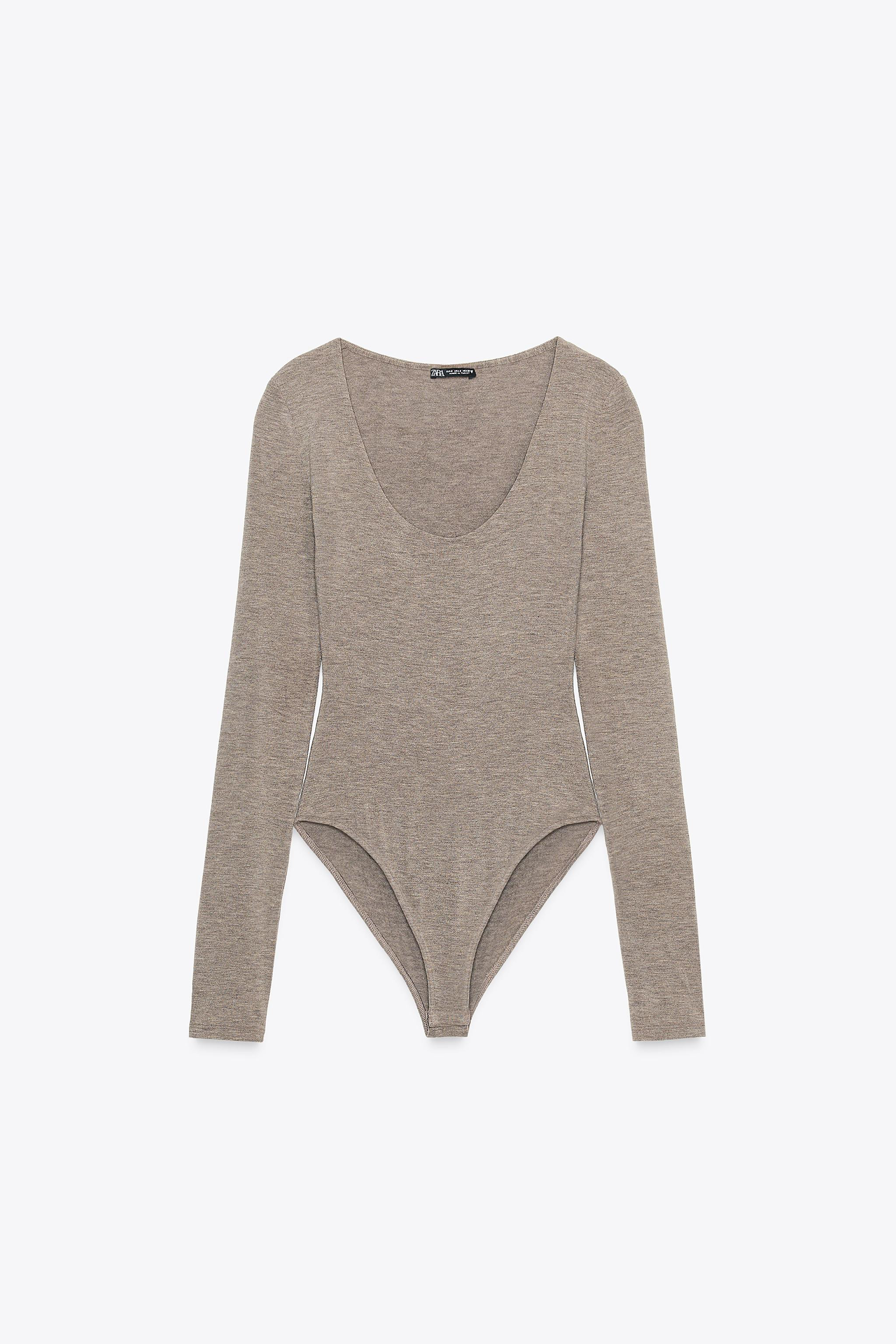 SOFT LONG SLEEVE BODYSUIT | Zara US