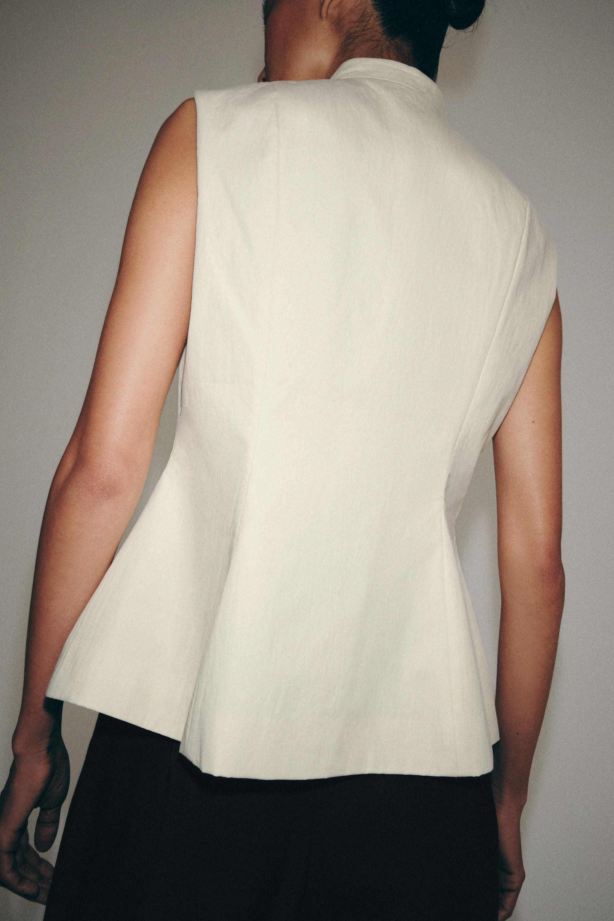 ZW COLLECTION TAILORED VEST | Zara US