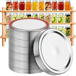 Ball, Wide Mouth Lids with Bands, BPA Free, 12 Count - Walmart.com | Walmart (US)