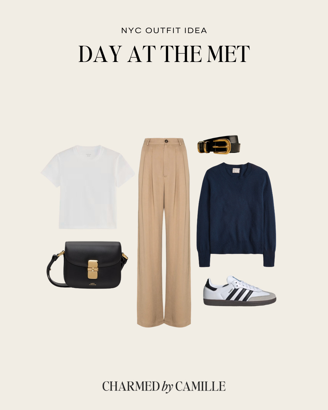An easy, elevated outfit featuring my favorite trousers for a day at the Met! 

 #LTKootd #LTKSeasonal