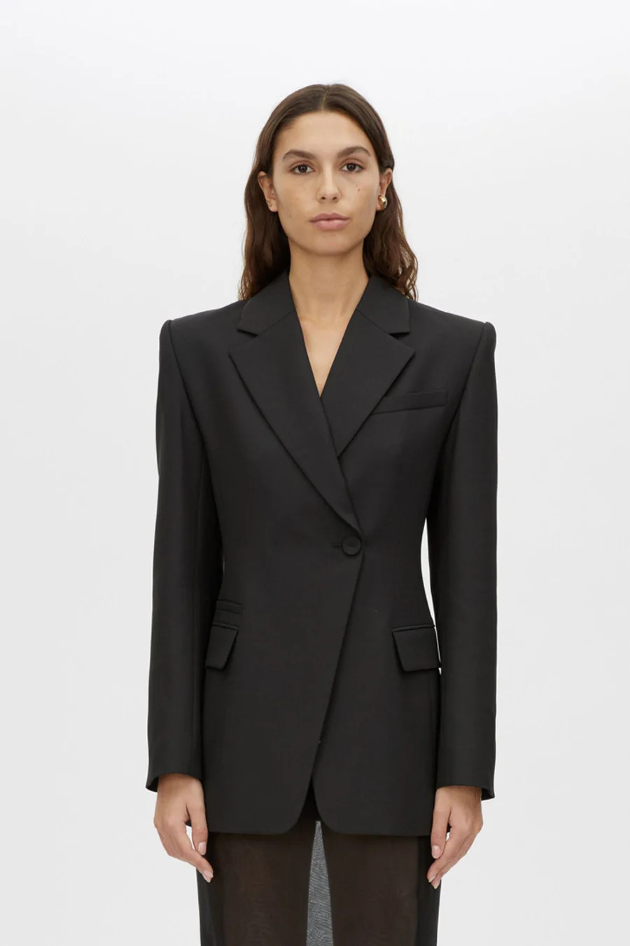 Floret Single Breasted Blazer in Black - CAMILLA AND MARC® C&M | CAMILLA AND MARC (ANZ)