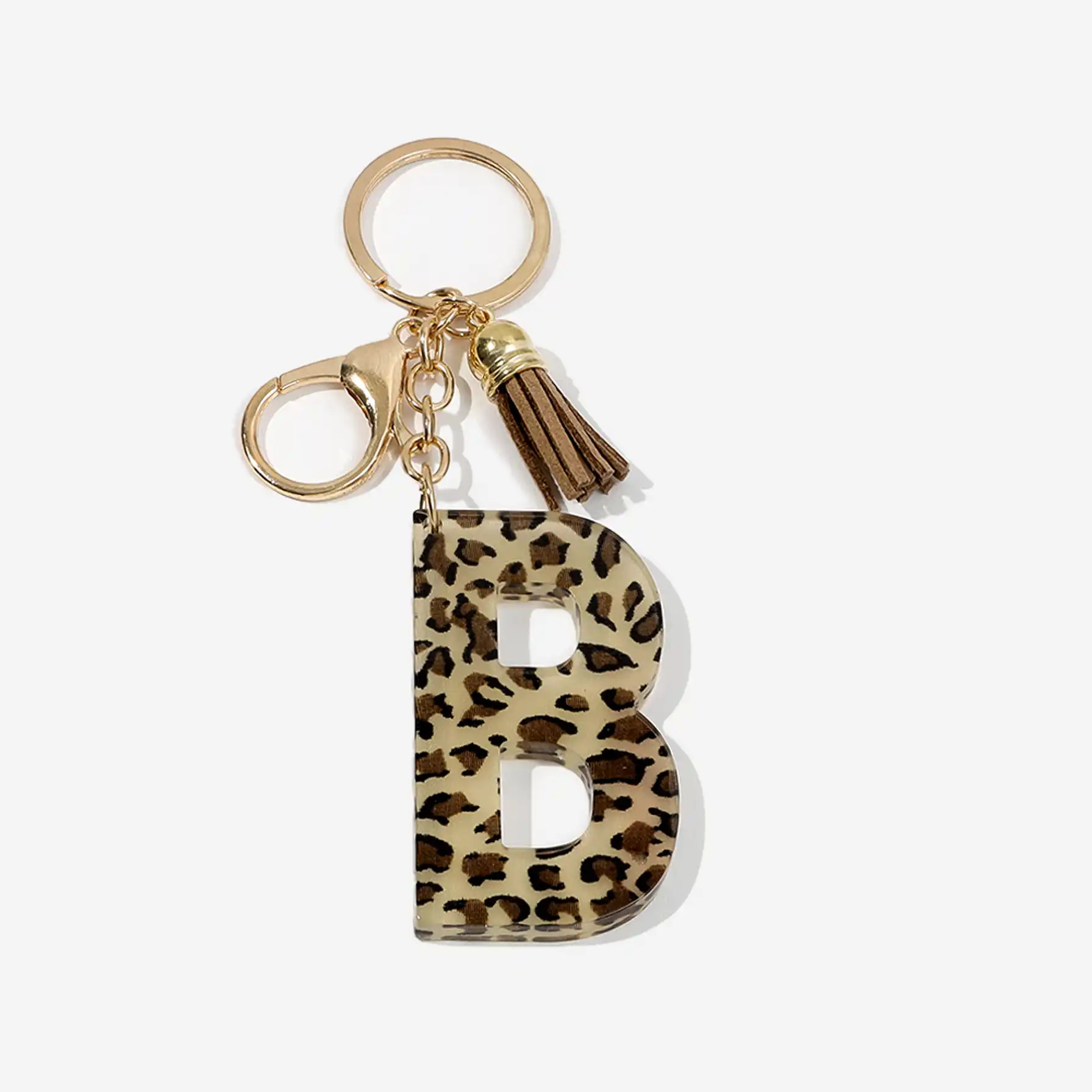 Initial Keychain Bag Charm | Marleylilly