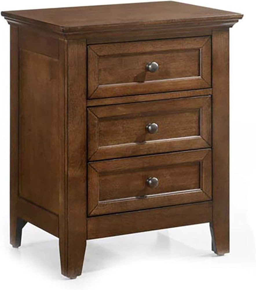 Intercon San Mateo Nightstand with 3 Drawers, Tuscan Bedside Tables | Amazon (US)