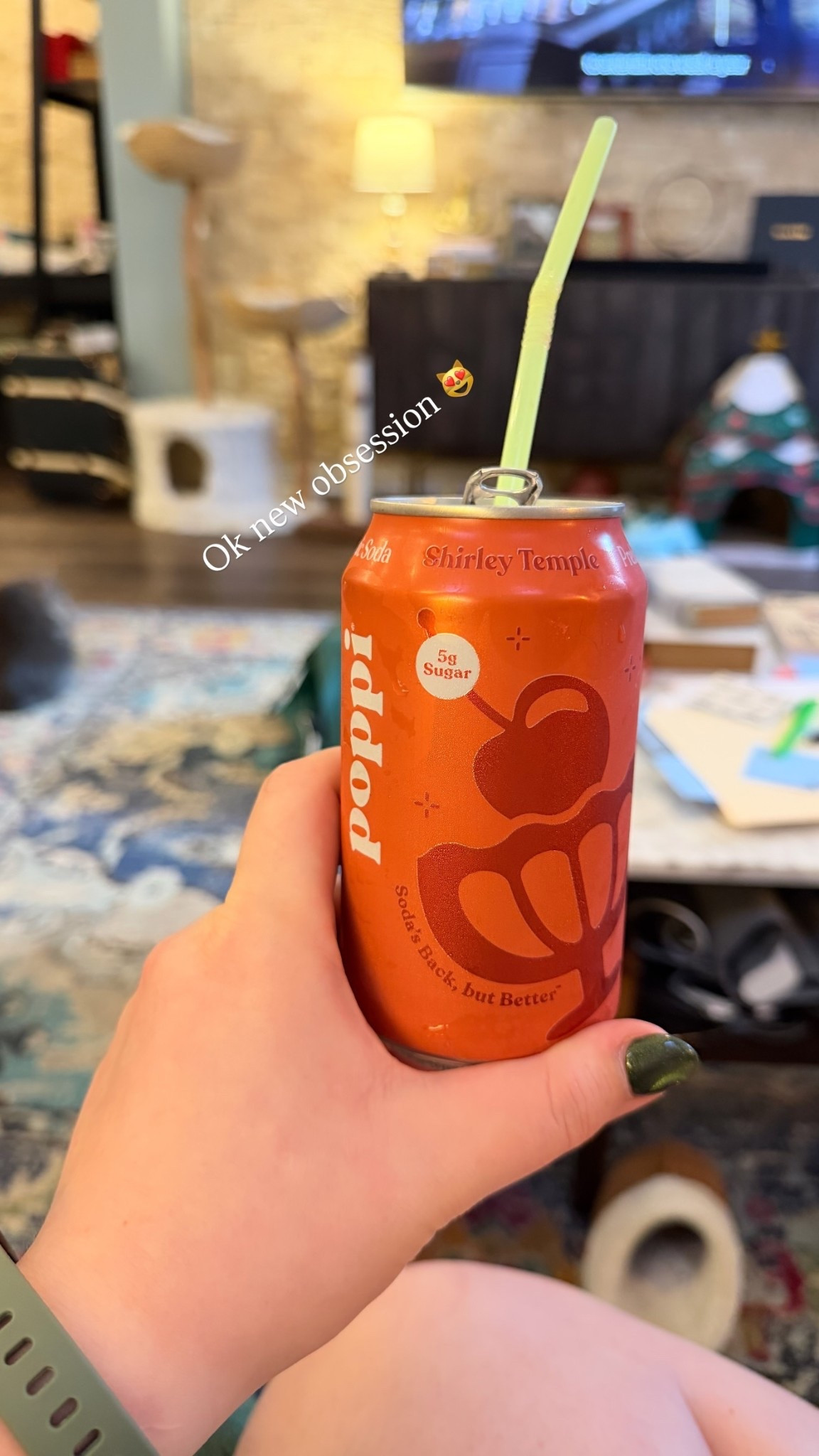 Ok new obsession 😻 just ordered a case of these sodas to have on hand! 

#LTKstorytime #LTKdayinmylife #LTKHome