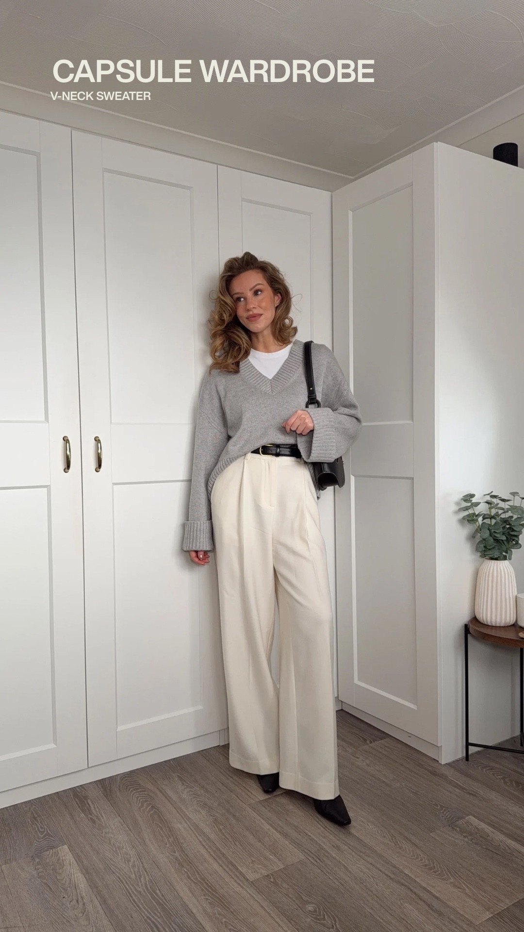 Winter capsule wardrobe: V-neck knit 

#LTKwinter #LTKuk #LTKstyletip