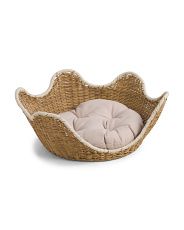 Resin Scalloped Pet Bed | Marshalls