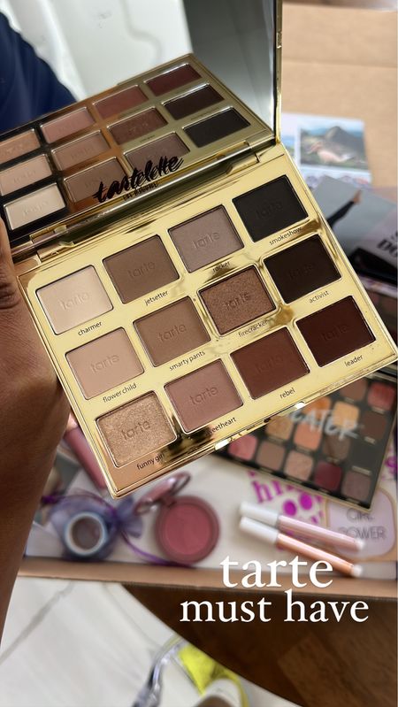 It’s impossible to choose my favorite Tarte cosmetics palette but I do love this one a lot! It’s always a best seller and creates the prettiest looks - I’ll share some on here this weekend! It’ll be on sale starting Sunday! #tarte #eyeshadow 

#LTKsalealert