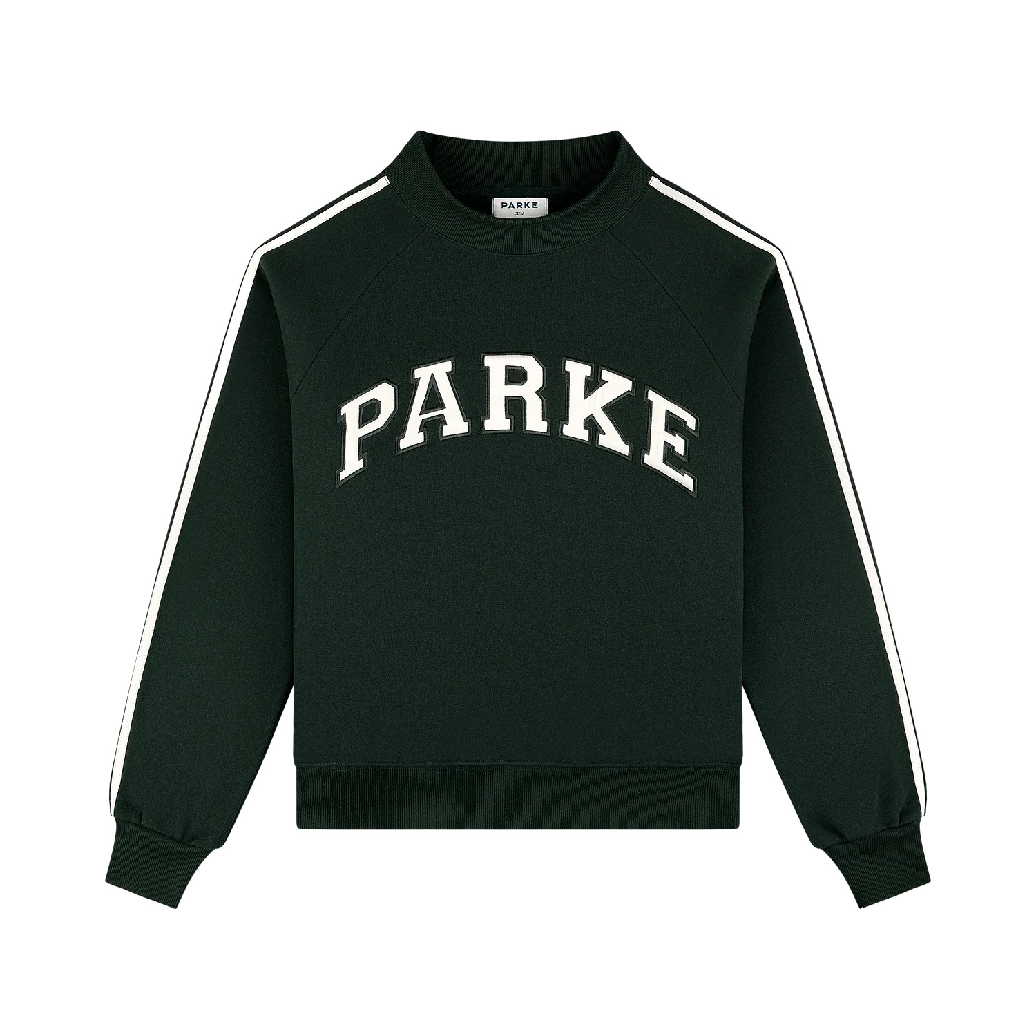 Sport Stripe Mockneck - Forest | Parke