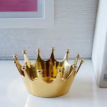 Crown Polished Brass Catchall | West Elm | West Elm (US)