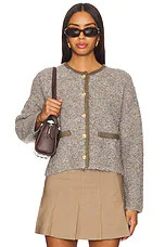 Line & Dot Mayfair Sweater in Grey Multi from Revolve.com | Revolve Clothing (Global)