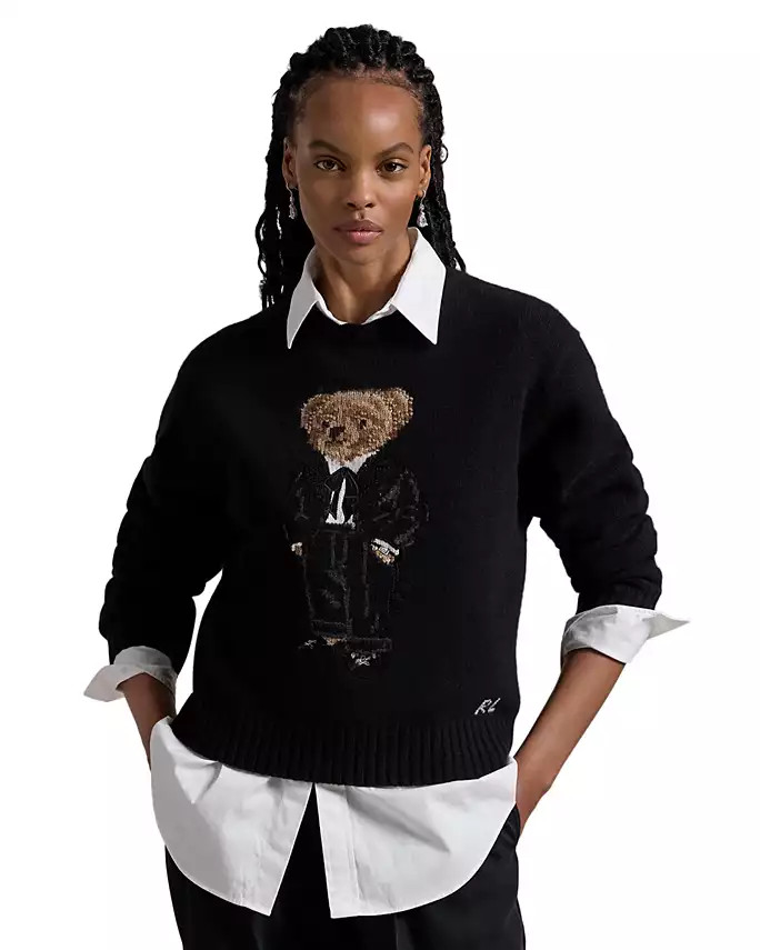 Tuxedo Polo Bear Crewneck Sweater | Bloomingdale's (US)