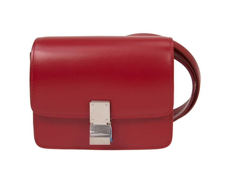 Celine Ladies Red Small Classic Bag In Box Calfskin | Jomashop.com & JomaDeals.com