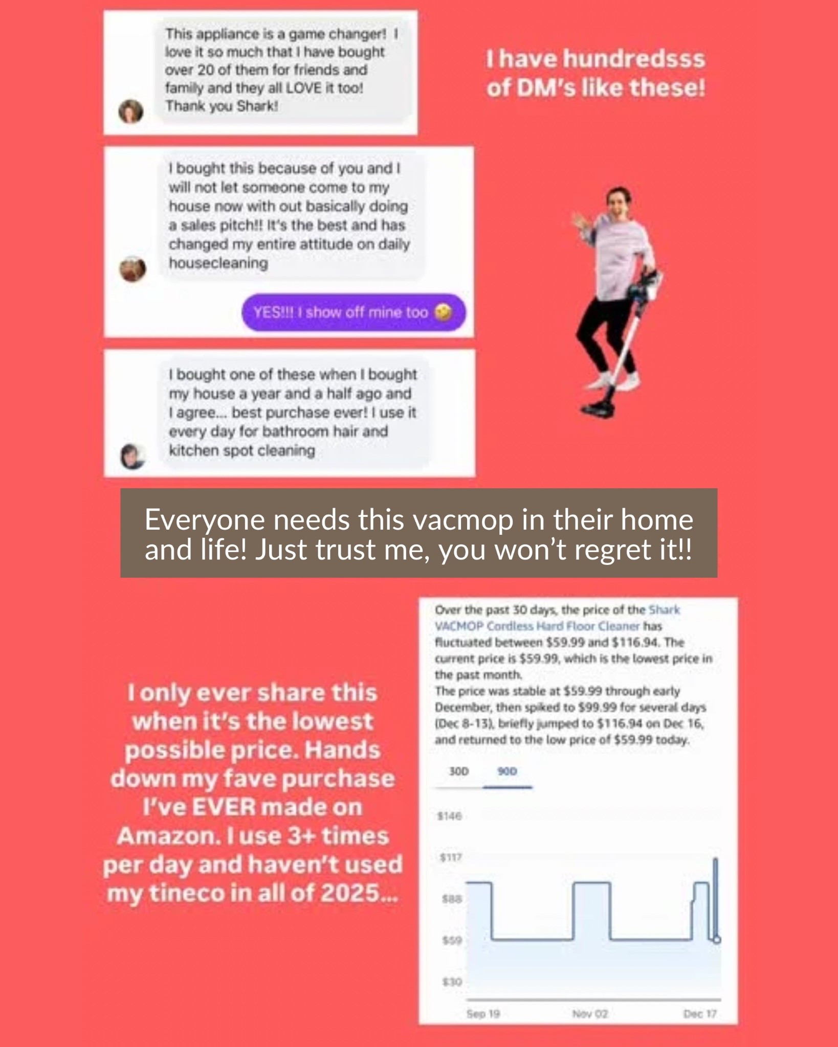 This vacmop will actually change your life! My favorite purchase of the year, currently on sale and would make such a good gift! 

#LTKHome #LTKGiftGuide #LTKmomlife