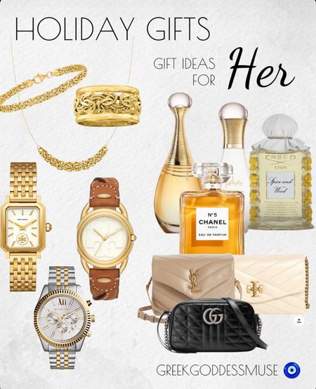 Great curation of holiday gifts for her. Bizantyne Jewelry, watches, designer handbags, and some yummy perfumes.

If you are looking for any specific gift items please let me know and I will research and get the best deal.

Thank you for shopping with me 😊.

#LTKHoliday #LTKitbag