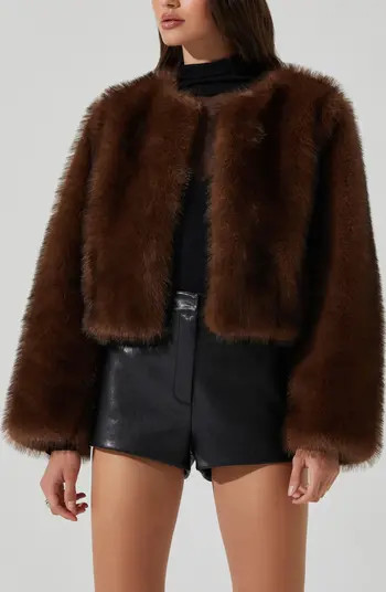 ASTR the Label Doxey Faux Fur Jacket | Nordstrom | Nordstrom