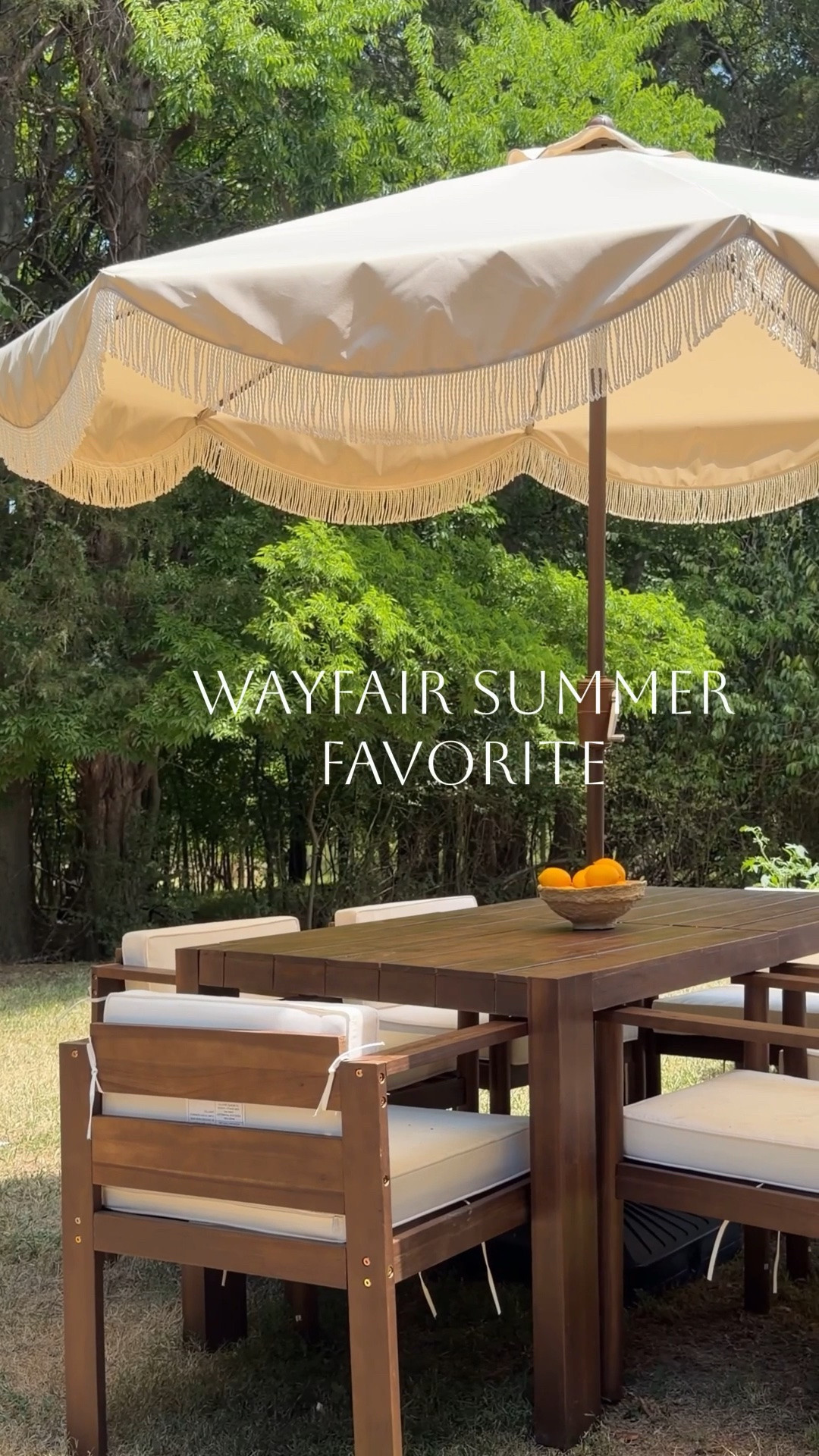 #ad so in love with our new outdoor dining space. Can’t wait for all the pool parties and endless bbq’s⛱️ #wayfair #outdoor #wayfairpartner #wishyouwerehere @Wayfair

#LTKSeasonal #LTKHome