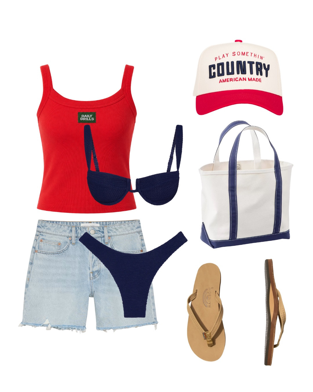 Memorial Day outfit inspo!🇺🇸✨

#LTKootd #LTKSeasonal #LTKSwim
