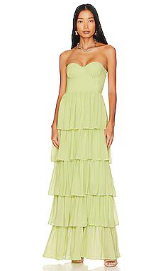 Lovers and Friends Hattie Gown in Green from Revolve.com | Revolve Clothing (Global)