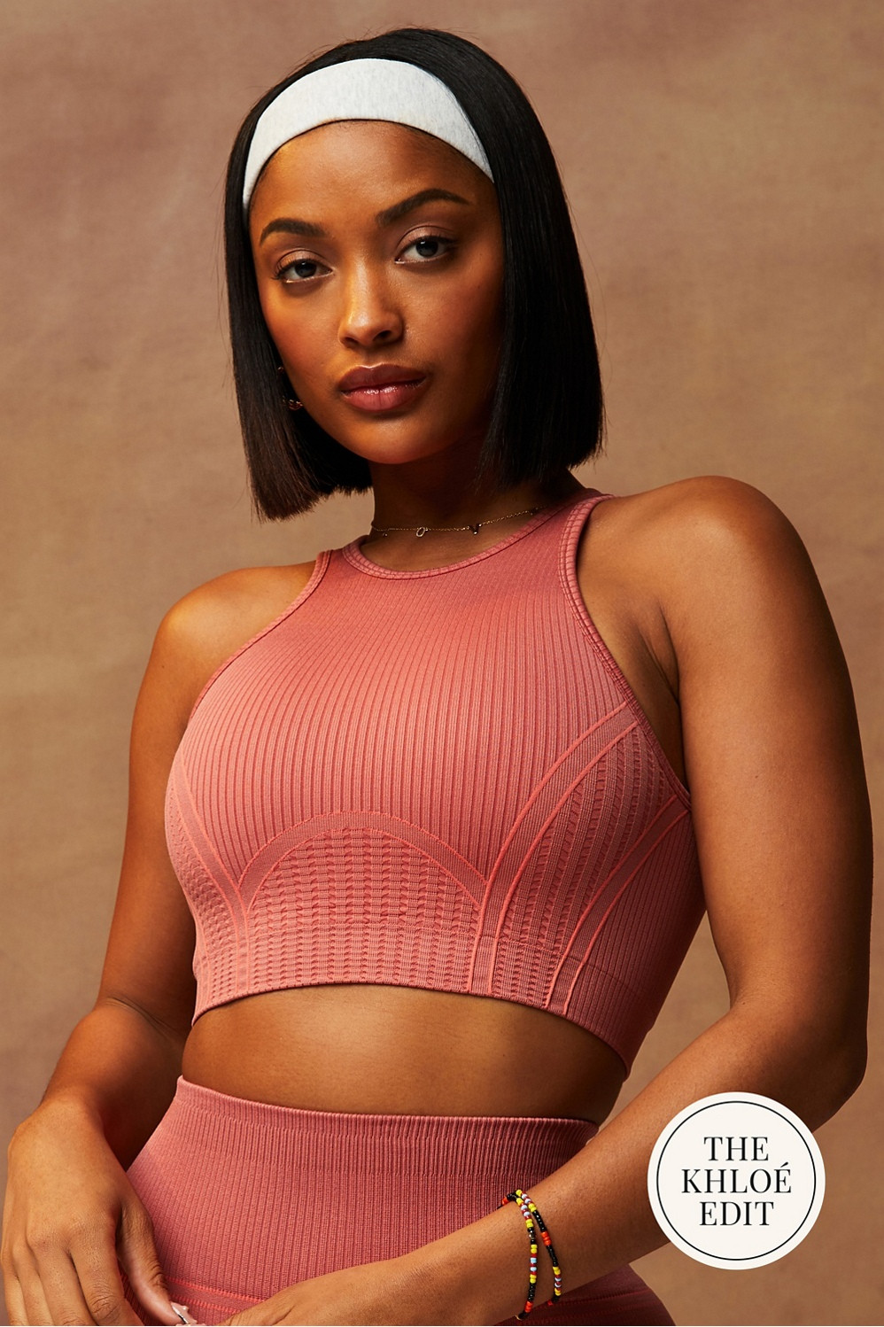 Seamless Low Impact Open Back Bra | Fabletics - North America