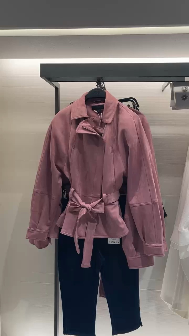 Lilac faux suede belted jacket! Perfect for spring! 

#LTKspring #LTKspringtrends