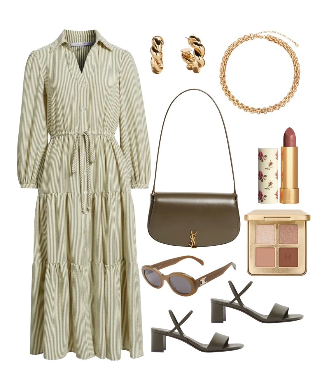 Easter dress
Easter outfit 
Dress
YSL bag
Sandals 

#LTKSeasonal
