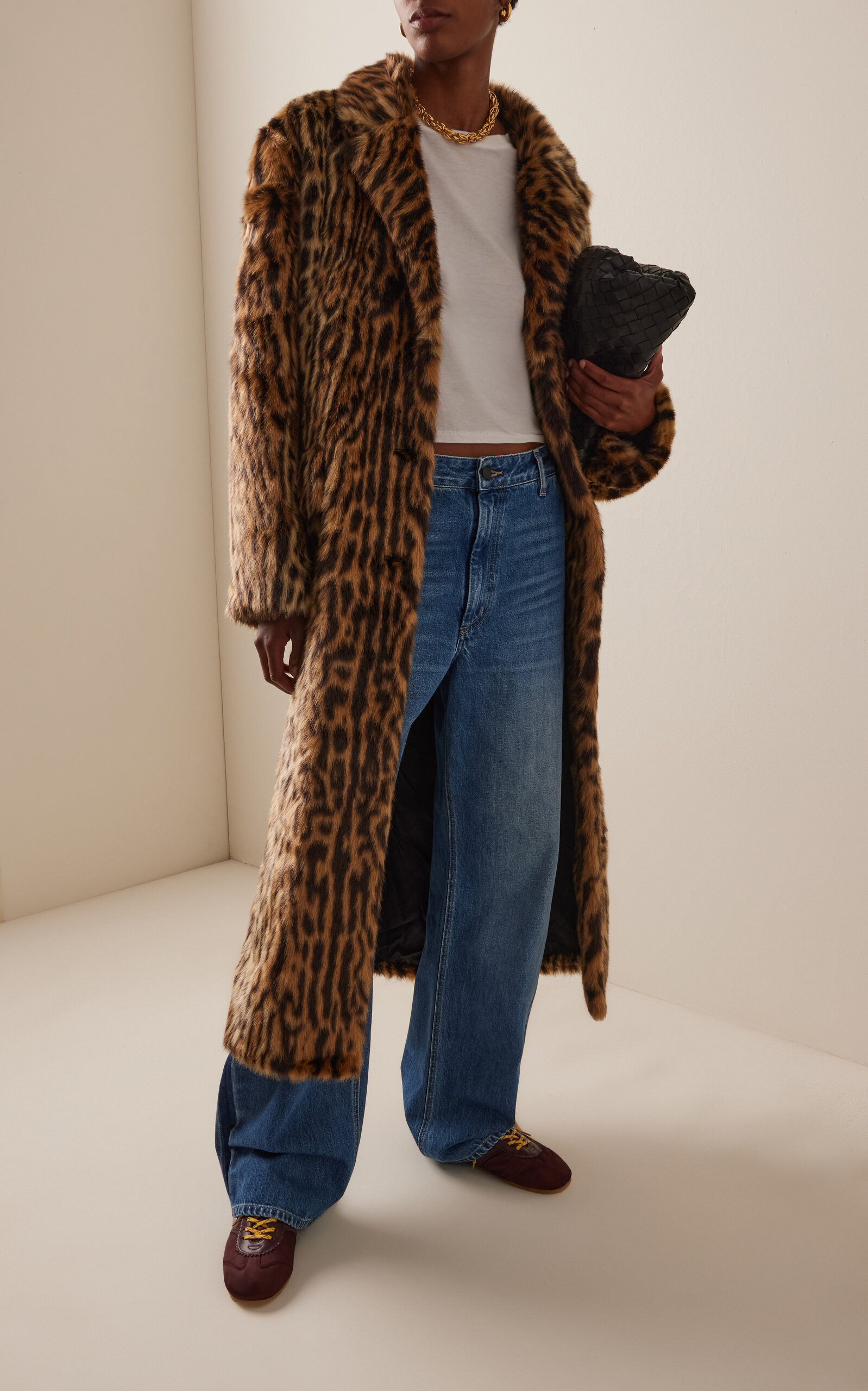 Marceline Leopard Faux Fur Coat | Moda Operandi (Global)