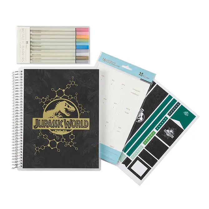Jurassic World Metallic Evolution Notebook Bundle | Erin Condren | Erin Condren