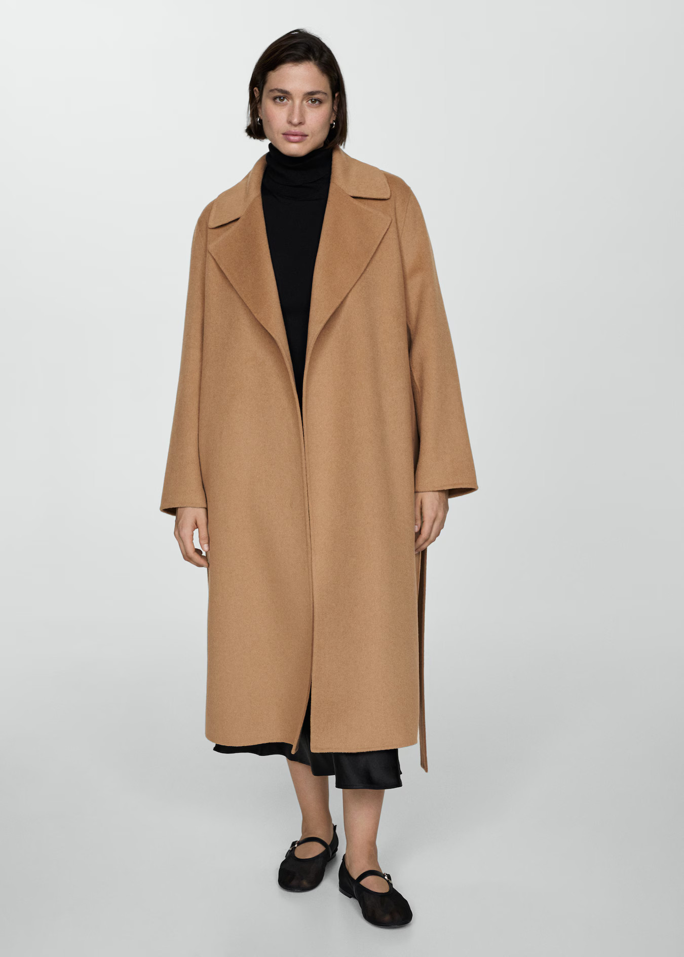 Belt handmade coat - Women | MANGO USA | Mango (US/MX/AU)