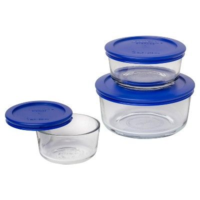 Pyrex 6pc Glass Storage Set | Target