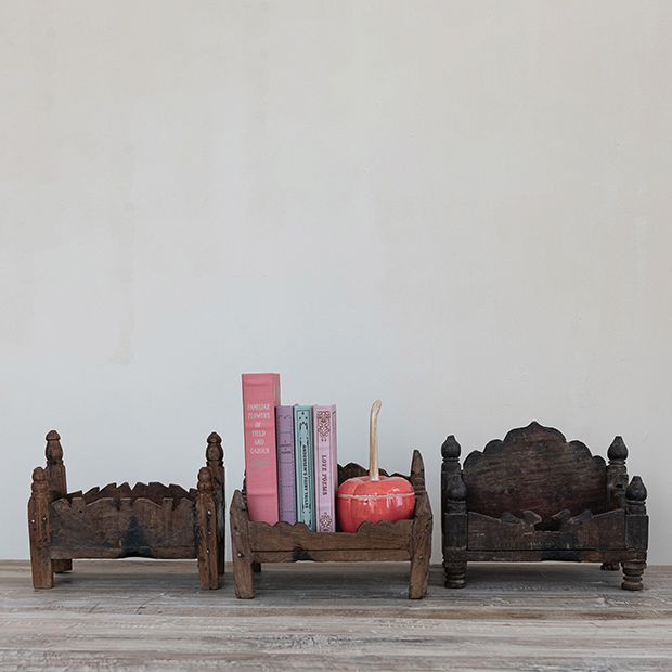 Heavily Distressed Found Wood Altar | Antique Farm House
