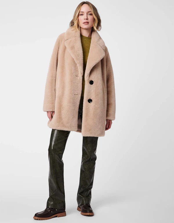 City Chic Faux Fur Coat | Bernardo Fashions