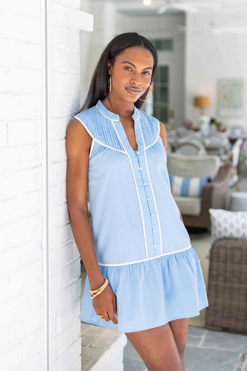 Lori Dress- Blue | Avara