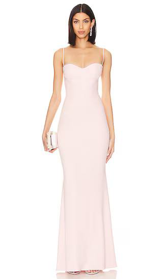 Yasmin Gown in Blush | Revolve Clothing (Global)