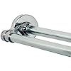 Zenna Home 36602SS Never rust Aluminum Double Tension Shower Curtain Rod, 44 To 72-Inch, 44-72", ... | Amazon (US)