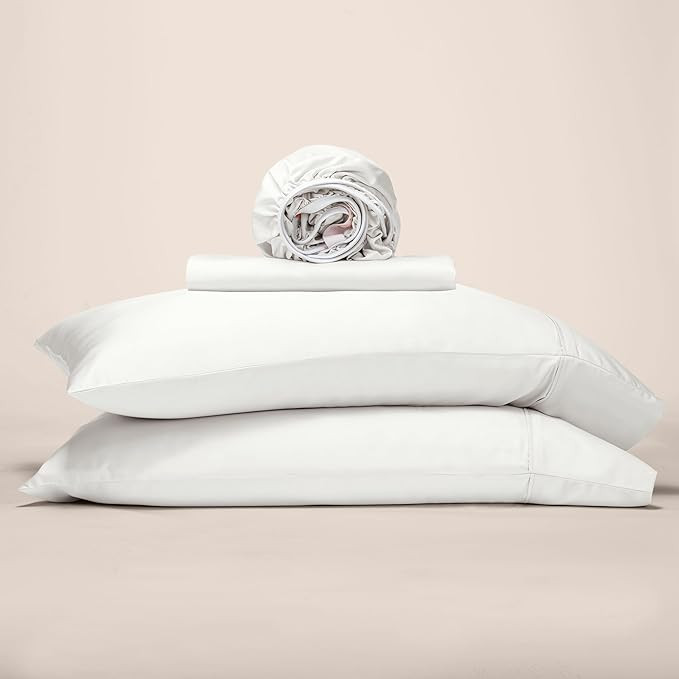 GOKOTTA King Size Bed Sheets 4 Piece Set, 100% Rayon Derived from Bamboo, Cooling for Hot Sleeper... | Amazon (US)