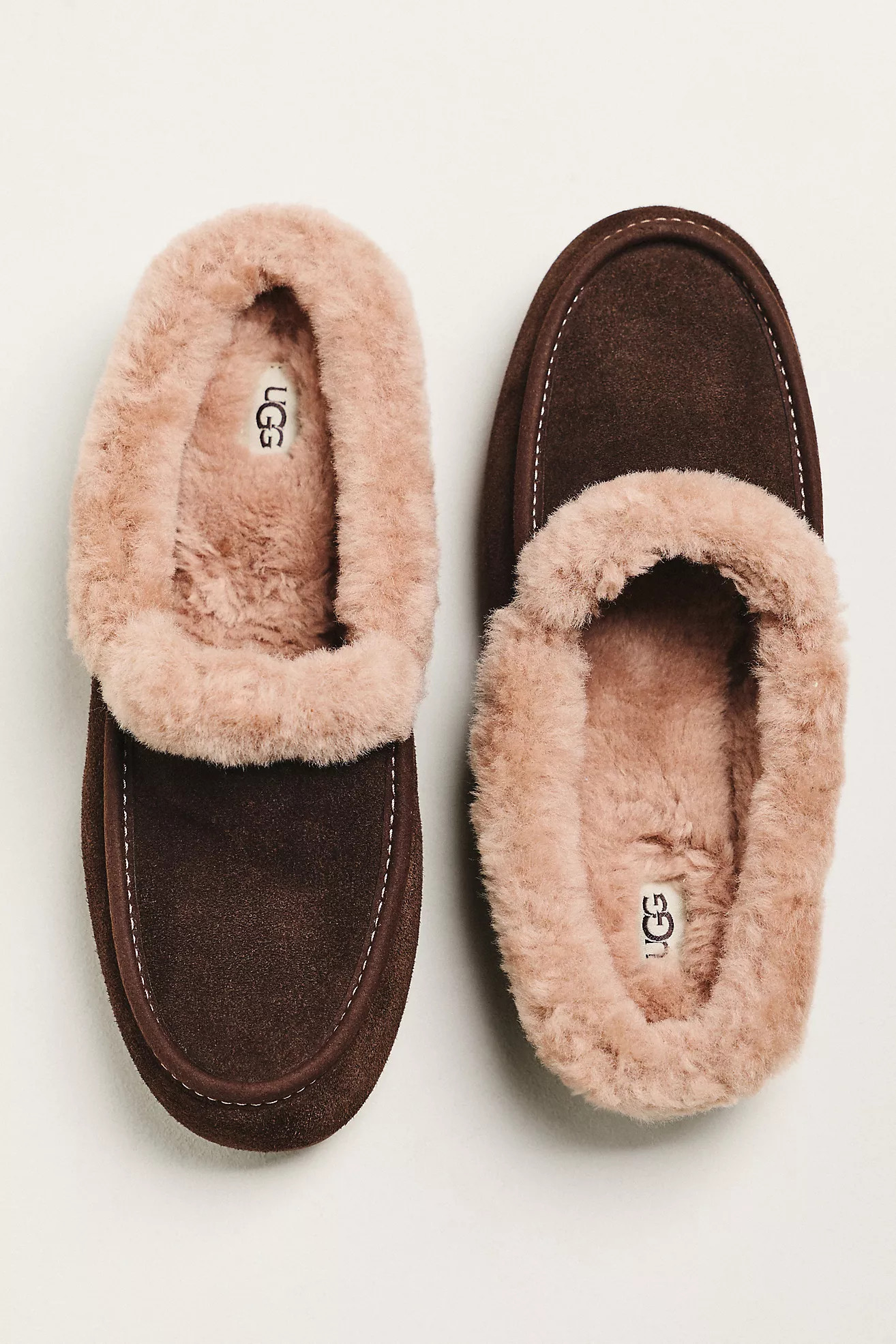 UGG Ansley Suede Mule Slippers | Anthropologie (US)