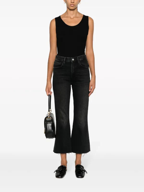 scoop-neck ribbed-knit tank top | Farfetch Global