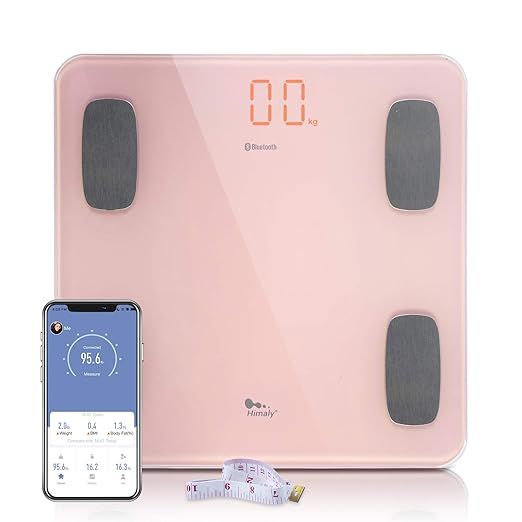 Body Fat Scale Smart BMI Scale Digital Bathroom Wireless Weight Scale, Body Composition Analyzer ... | Amazon (US)