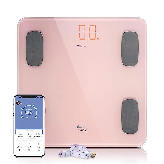 Body Fat Scale Smart BMI Scale Digital Bathroom Wireless Weight Scale, Body Composition Analyzer ... | Amazon (US)