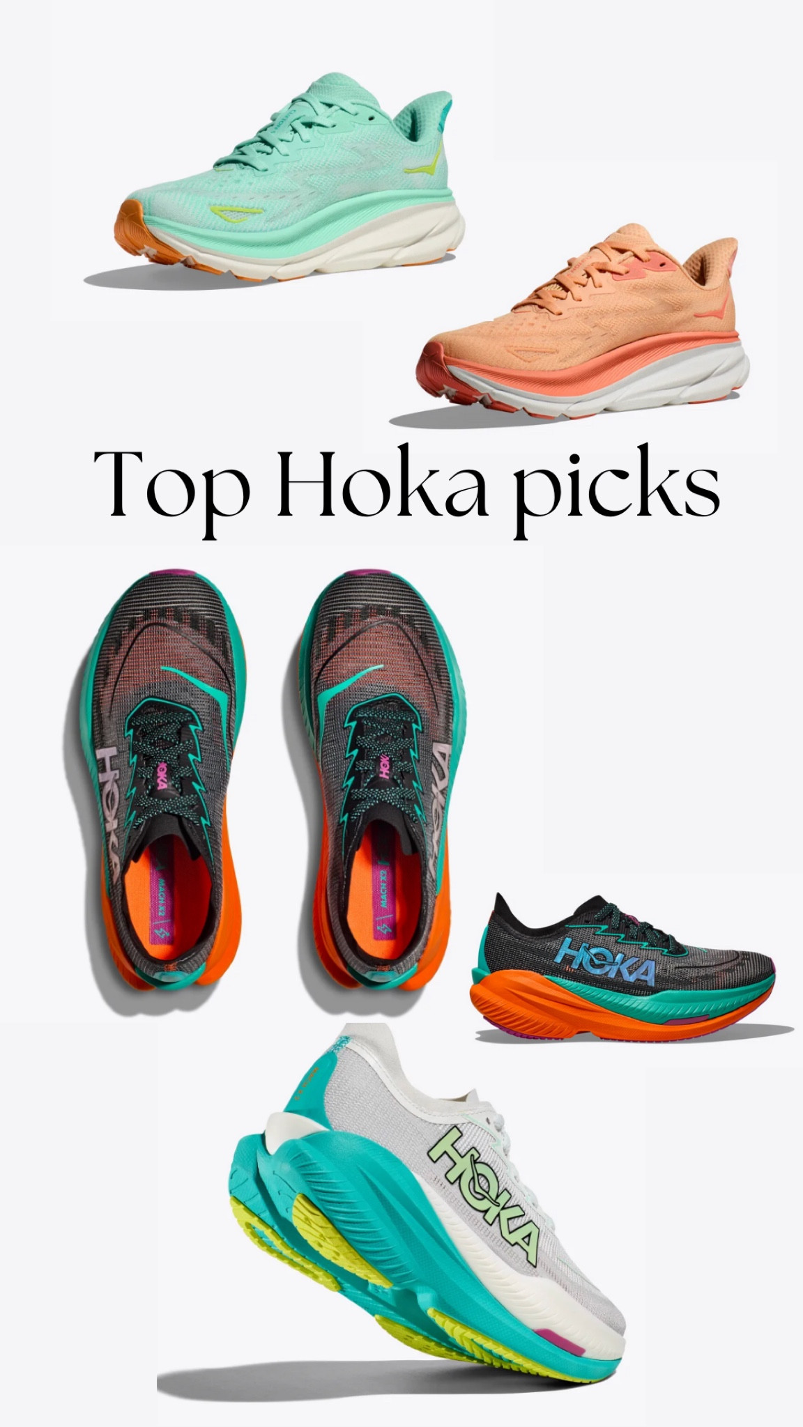 My most popular Hoka sellers & top picks! 

#hokas #running shoes 

#LTKActive #LTKShoeCrush