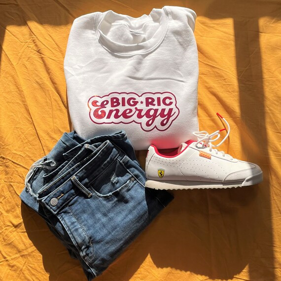 Big RIC Energy  Iridescent Crew Neck Sweatshirt  Daniel | Etsy | Etsy (US)