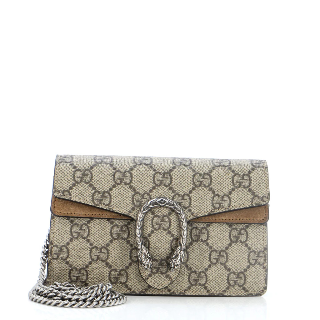 Dionysus Bag GG Coated Canvas Super Mini | Rebag