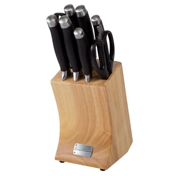 Classic Cuisine Professional Quality 9 Piece Stainless Steel Knife Set | Bed Bath & Beyond