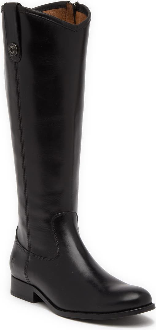Melissa Button Inside Zip Leather Boot | Nordstrom Rack