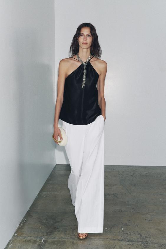 HALTER TOP ZW COLLECTION | Zara US