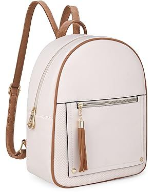 Montana West Anti Theft Backpack Purse for Women Backpack for Ladies with Secured Zipper & Tassel... | Amazon (US)