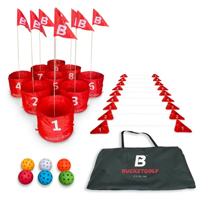 BucketGolf Pro 9 hole Course - The Ultimate Outdoor Golf Game for Kids, Adults, family. | Walmart (US)